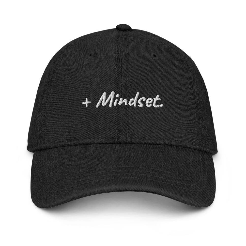 Positive Mindset Denim Hat - Positive Mentality Boutique 