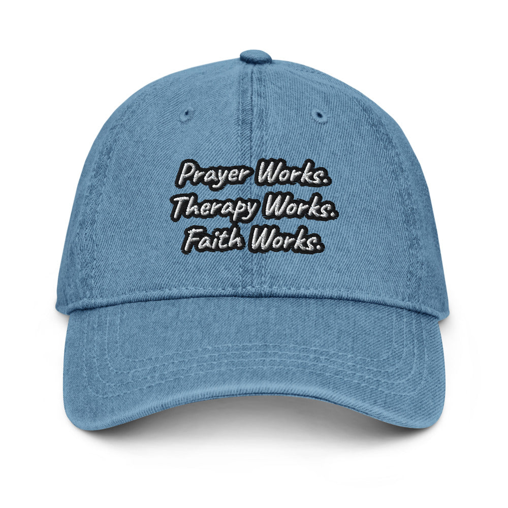 Prayer Therapy Faith Hat - Positive Mentality Boutique 
