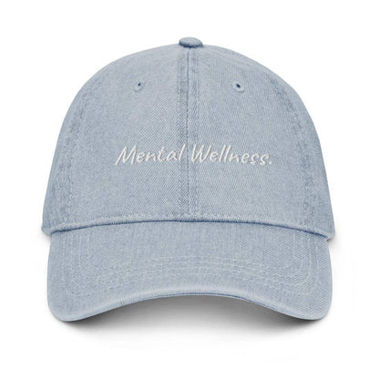 Mental Wellness. Denim Hat - Positive Mentality Boutique 