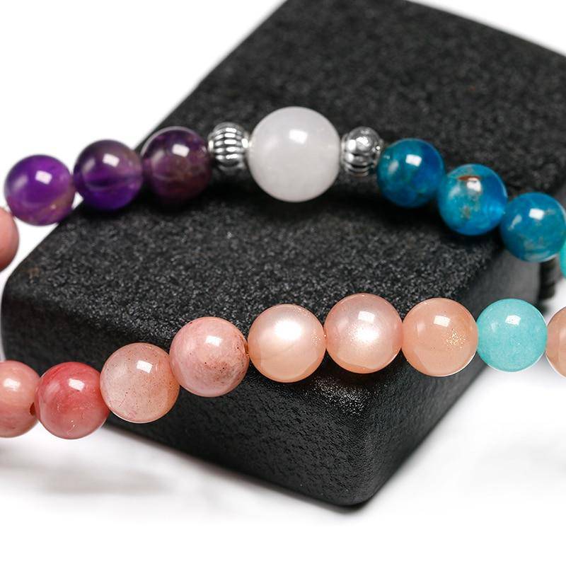 Natural Stone Meditation Bracelet - Positive Mentality Boutique 