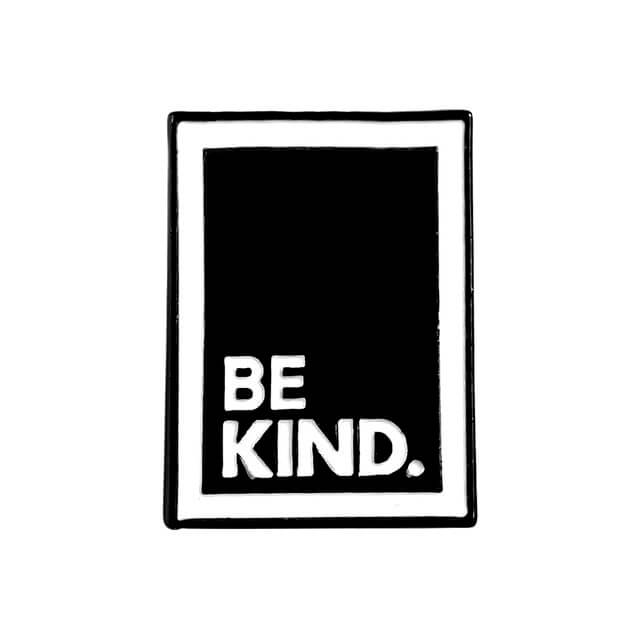 Be Kind & Be a Nice Human Pin - Positive Mentality Boutique 