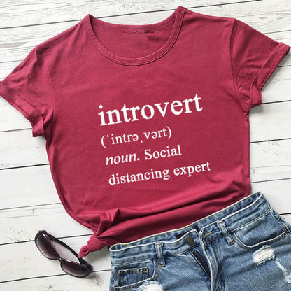Introvert T-Shirt - Positive Mentality Boutique 