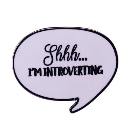 Introvert Club Pins - Positive Mentality Boutique 