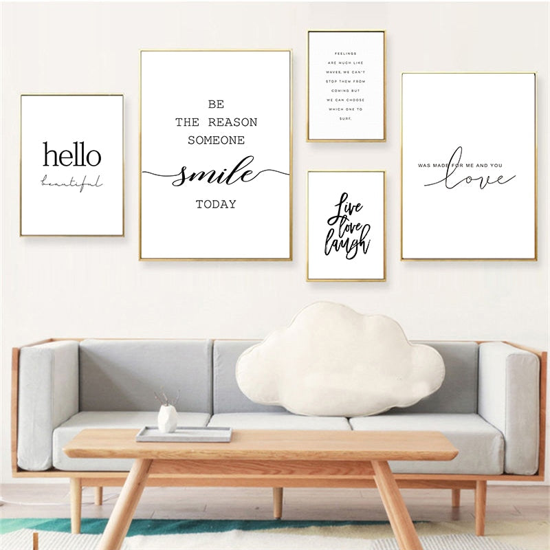 Modern Life Quotes Poster - Positive Mentality Boutique 